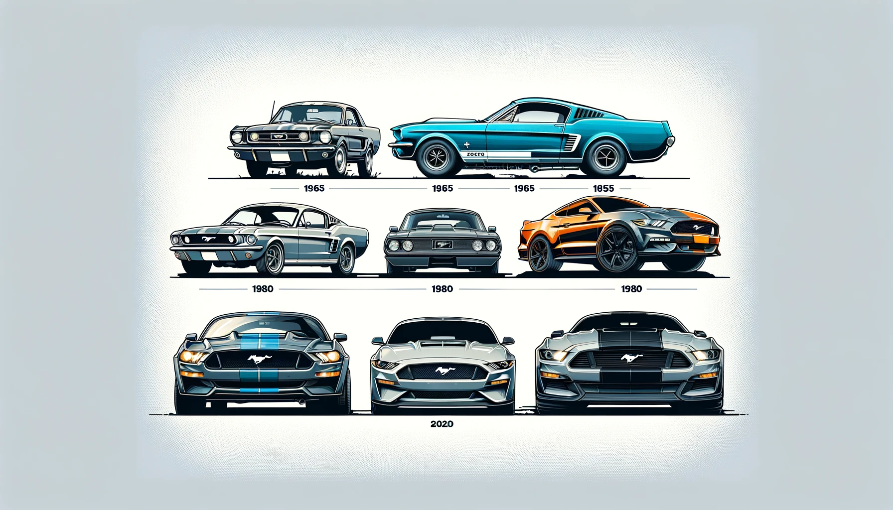 The Evolution of the Ford Mustang: From 1960s to Today